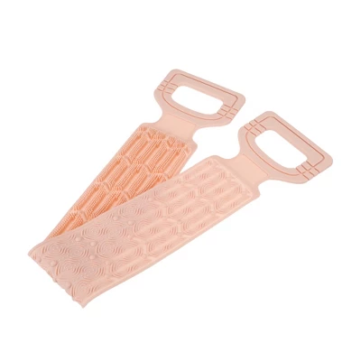 Unique Bargains Double Side Body Scrub Towel For Shower 27.36"x4.33" 1 Pc 6 Unique Bargains Double Side Body Scrub Towel For Shower 27.36"x4.33" 1 Pc - Image 6