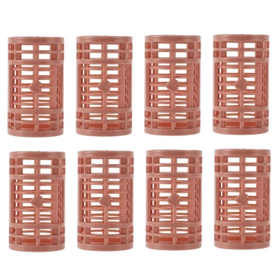 Unique Bargains Women's Heatless Voluminous Hair Roller 2.68"x1.18" 8Pcs 4 Unique Bargains Women's Heatless Voluminous Hair Roller 2.68"x1.18" 8Pcs - Image 4