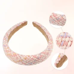Unique Bargains Women's Retro Style Fabric Headband Light Pink 1 Pc -UNIQUE BARGAIN Shop GUEST c6bcf3c8 0bf5 4ec8 869a f6efa2e39b89