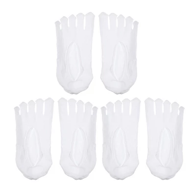 Unique Bargains Invisible Five Fingers Socks Hook Silk Five Toe Socks Mesh Breathable Soft Fashion No Show Socks For Women 3 Pairs 9 Unique Bargains Invisible Five Fingers Socks Hook Silk Five Toe Socks Mesh Breathable Soft Fashion No Show Socks For Women 3 Pairs - Image 9