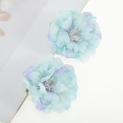 Unique Bargains Simulated Flower Hair Clip 2 Pcs 4 Unique Bargains Simulated Flower Hair Clip 2 Pcs - Image 4