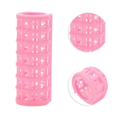 Unique Bargains Women's Heatless Voluminous Hair Roller 2.76"x0.98" Pink 12pcs 2 Unique Bargains Women's Heatless Voluminous Hair Roller 2.76"x0.98" Pink 12pcs - Image 2