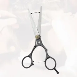 Unique Bargains Hair Cutting Scissors Silver Tone Black 1 Pc -UNIQUE BARGAIN Shop GUEST c8c186d9 8a0a 41af ae3b 60aa8cdaa3f4