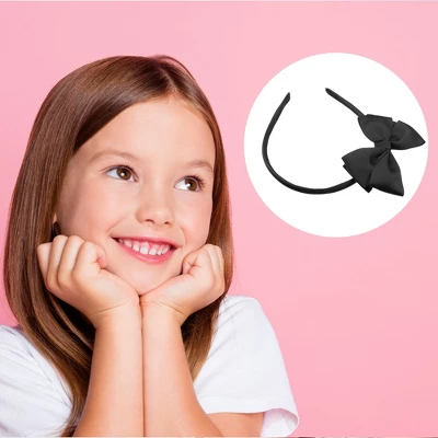 Unique Bargains Bow Headband Fashion Cute Polyester Hairband For Teenager 5.9x4.4 Inch 5 Unique Bargains Bow Headband Fashion Cute Polyester Hairband For Teenager 5.9x4.4 Inch - Image 5