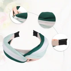 Unique Bargains Women's Fashion Color Block Knotted Wide Headband 1.57" Width 1 Pc -UNIQUE BARGAIN Shop GUEST ca49051a 6b2f 4934 b763 913565d01283