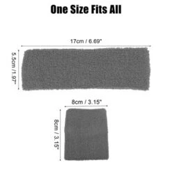 Unique Bargains Stretchy Cotton Blend Sweat Absorbing Sport Headband Wristband Gray 3 Pcs 7 Unique Bargains Stretchy Cotton Blend Sweat Absorbing Sport Headband Wristband Gray 3 Pcs -UNIQUE BARGAIN Shop GUEST cabde2bb 6960 493f 8c4e 21ae464a38af