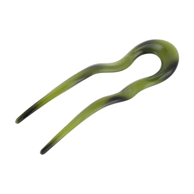 Unique Bargains Women's Wave U-shaped Chignon Pin 1 Pc 7 Unique Bargains Women's Wave U-shaped Chignon Pin 1 Pc - Image 7