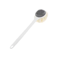 Unique Bargains Long Handle Bath Brush Body Scrubber For Bathroom 14.56"x3.54"x2.75" 1 Pc -UNIQUE BARGAIN Shop GUEST ce34b245 3413 47b1 acf7 7b07a748fe6e