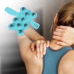 Unique Bargains Comfortable Magnetic Beads Nine Beads Manual Massager Tools 8.27"x5.91" 1 Pc