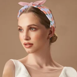 Unique Bargains Girl's Elegant Strawberry Headbands 6.30"x4.72"x2.05" Pink Orange 1 Pc