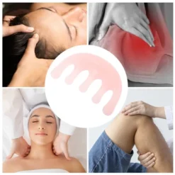 Unique Bargains Crescent-shaped Head Massage Comb Pink 1 Pc -UNIQUE BARGAIN Shop GUEST cf151718 bd79 4499 b64b 9df92c4ad752