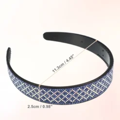 Unique Bargains Women's No Slip Rhinestone Wide-brimmed Headband 4.45"x0.98" Blue 1 Pc -UNIQUE BARGAIN Shop GUEST cf469b24 3860 4ddb b219 08231c70f89a