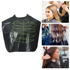 Unique Bargains Fashion Hair Cutting Cape 26.57"x19.69" Black 1 Pc -UNIQUE BARGAIN Shop GUEST cf973687 cc20 452b b527 a1a223fc18c0