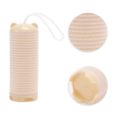 Unique Bargains Women's Heatless Voluminous Hair Rollers 3.98"x1.46" Beige 2pcs 2 Unique Bargains Women's Heatless Voluminous Hair Rollers 3.98"x1.46" Beige 2pcs - Image 2