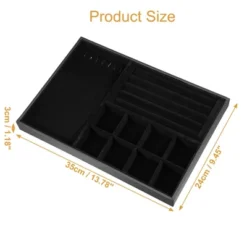 Unique Bargains 3 In 1 Jewelry Tray Stackable Tray Showcase For Rings Earrings Necklace Pendants 1 Pc -UNIQUE BARGAIN Shop GUEST d01b32f0 2078 41ee a2a5 dac8b2894888