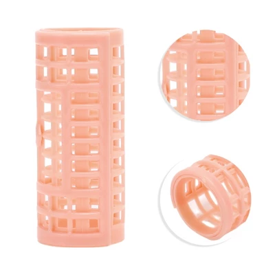 Unique Bargains Women's Heatless Voluminous Hair Roller 2.48"x0.98" Pink 10pcs 2 Unique Bargains Women's Heatless Voluminous Hair Roller 2.48"x0.98" Pink 10pcs - Image 2