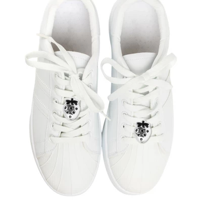 Unique Bargains Strawberrys Shoelace Charms Silver Tone 1 Pair 1 Unique Bargains Strawberrys Shoelace Charms Silver Tone 1 Pair