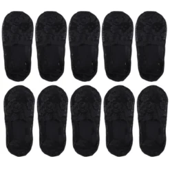 Unique Bargains Women's Invisible Breathable Soft Lace No Show Socks 5 Pairs -UNIQUE BARGAIN Shop GUEST d251b3a7 7140 4dc7 b4ee 9ee1489f89e3