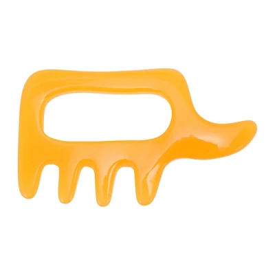 Unique Bargains Comfortable Head Massage Comb Yellow 1 Pc 5 Unique Bargains Comfortable Head Massage Comb Yellow 1 Pc - Image 5