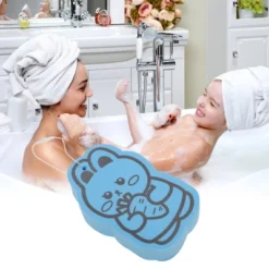 Unique Bargains Rabbit Pattern Bath Sponge 1 Pc