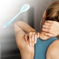 Unique Bargains Portable Scraper Spoon Manual Massager Tools 14.17"x2.76" 1 Pc