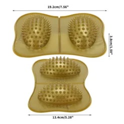 Unique Bargains Double Ellipse Foot Massager 1 Pc