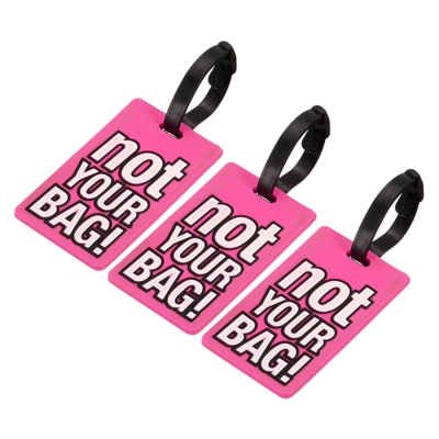 Unique Bargains PVC Durable Lightweight Backpack Travel ID Luggage Tag 3 Pcs 7 Unique Bargains PVC Durable Lightweight Backpack Travel ID Luggage Tag 3 Pcs - Image 7