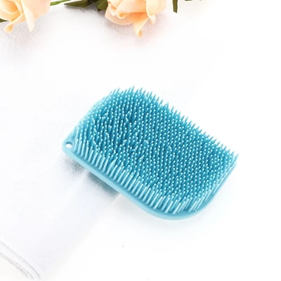 Unique Bargains Double Sided Bath Brush For Bathroom 4.17"×2.76" 1 Pc 2 Unique Bargains Double Sided Bath Brush For Bathroom 4.17"×2.76" 1 Pc - Image 2