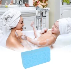 Unique Bargains Elephant Pattern Bath Sponge 1 Pc