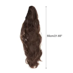 Unique Bargains Women's Nature Long Hair Ponytail Wig Clip 21.65inch Light Brown 1 Pc -UNIQUE BARGAIN Shop GUEST d57c79e5 2b67 4a77 9132 83f8d1f178a4