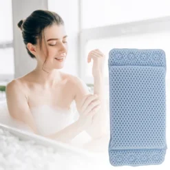 Unique Bargains Rectangle Style Bath Pillow 17.32"x8.27"x2.17" 1 Pc -UNIQUE BARGAIN Shop GUEST d59e350d aeb8 4ed1 abc0 1107fb0a5262