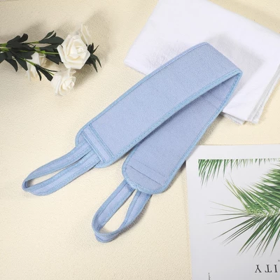 Unique Bargains Double Side Body Scrub Towel 22.83"x3.54" 1 Pc 2 Unique Bargains Double Side Body Scrub Towel 22.83"x3.54" 1 Pc - Image 2