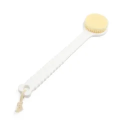 Unique Bargains Soft Bristle Anti Slip Handle Shower Body Rubbing Brush Exfoliating Scrub Tool White -UNIQUE BARGAIN Shop GUEST d7c596fe d760 4f15 850b 44cf8ac1594c