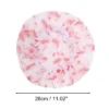 Unique Bargains Women's Dandelions Pattern Shower Cap Red 1 Pc