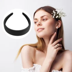 Unique Bargains Faux Leather Headband Hairband For Women 1.6 Inch Wide 1Pcs -UNIQUE BARGAIN Shop GUEST dc2afd56 c0ab 4b04 9c91 e2373a6d9ece