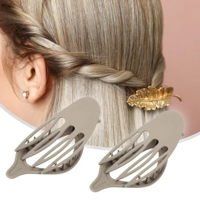 Unique Bargains Women's Plastic Hair Claws 4.69"x1.89"x1.02" 3Pcs 1 Unique Bargains Women's Plastic Hair Claws 4.69"x1.89"x1.02" 3Pcs
