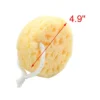 Unique Bargains Soft Body Bath Sponge Yellow 1 Pc