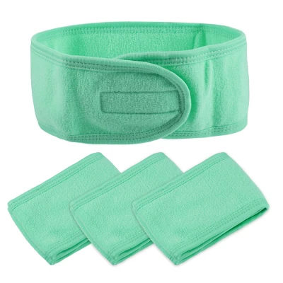 Unique Bargains Spa Headband Soft Women Hair Bands For Face Washing Bath Facial Mask Yoga 4 Pcs 8 Unique Bargains Spa Headband Soft Women Hair Bands For Face Washing Bath Facial Mask Yoga 4 Pcs - Image 8