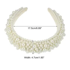 Unique Bargains Women's Sponge Wide Brim Pearls Padded Headband -UNIQUE BARGAIN Shop GUEST ddb01ee0 2db5 4a27 835f 26c6074b7932