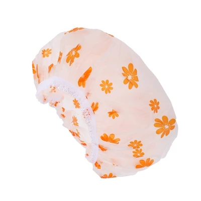 Unique Bargains Women's Lightweight Shower Cap 1 Pc 3 Unique Bargains Women's Lightweight Shower Cap 1 Pc - Image 3