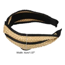 Unique Bargains Women's Fashion Straw Cross Headband Non-Slip Hairband Khaki Black 1 Pc 7 Unique Bargains Women's Fashion Straw Cross Headband Non-Slip Hairband Khaki Black 1 Pc -UNIQUE BARGAIN Shop GUEST de8373c7 78ff 4b03 9f23 121f9aa5471a