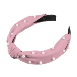 Unique Bargains Women's Satin Knotted Pearl Headband 1.1 Inch Wide 1 Pc -UNIQUE BARGAIN Shop GUEST def10895 580d 44ad afec af8db3bf45a7