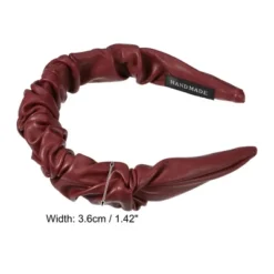 Unique Bargains Women's PU Leather Pleated Fashion Hairband Non Slip 1 Pc 13 Unique Bargains Women's PU Leather Pleated Fashion Hairband Non Slip 1 Pc -UNIQUE BARGAIN Shop GUEST e040b043 f909 4f38 ab30 3ec6a21a3d62