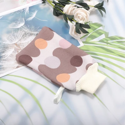 Unique Bargains Double-sided Gloves Bath Towel For Bathroom 5.59"x9.45" 1 Pc 5 Unique Bargains Double-sided Gloves Bath Towel For Bathroom 5.59"x9.45" 1 Pc - Image 5