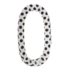 Unique Bargains Women's Black Spot Hair Rollers 11.42"x5.31" Black White 1pc -UNIQUE BARGAIN Shop GUEST e2437b95 cb21 44b5 b046 a9cd078a1bf6