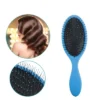 Unique Bargains Anti-Static Paddle Hair Brush Barber Brush Tools For Men And Women Styling Comb For Curly Straight Wavy Hair 1 Pcs