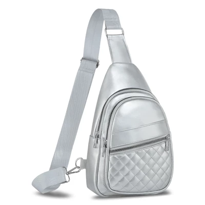 Unique Bargains PU Leather Hiking Cycling Convertible Anti-Theft Mini Sling Bag 10 Unique Bargains PU Leather Hiking Cycling Convertible Anti-Theft Mini Sling Bag - Image 10