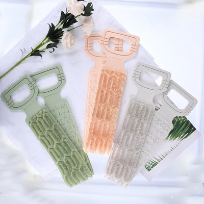 Unique Bargains Double Side Body Scrub Towel For Shower 27.36"x4.33" 1 Pc 5 Unique Bargains Double Side Body Scrub Towel For Shower 27.36"x4.33" 1 Pc - Image 5