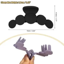 Unique Bargains Women's Plastic Hair Claws Clips Black Purple Green 3.94"x1.54"x1.77" 3Pcs -UNIQUE BARGAIN Shop GUEST e34eebef b531 4f6b a399 d3b13bbd810a