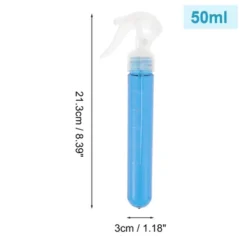 Unique Bargains Button Type Hair Spray Bottles 50ml Clear Blue 1 Pc -UNIQUE BARGAIN Shop GUEST e372adf0 02d1 4b80 bc0d b239cc861f05